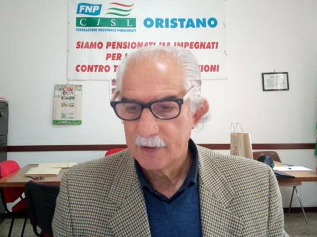 Serafino Madau - Fnp sindacato pensionati Cisl