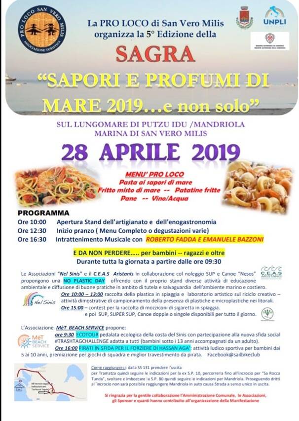 San Vero Milis - Sagra sapori e profumi di mare