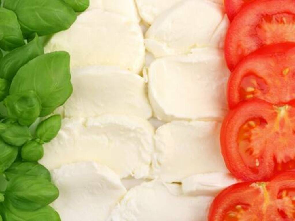 Cibo italia colori bandiera