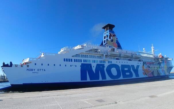 Oristano Traghetto Moby Otta Madonna Bonaria porto santa giusta oristano