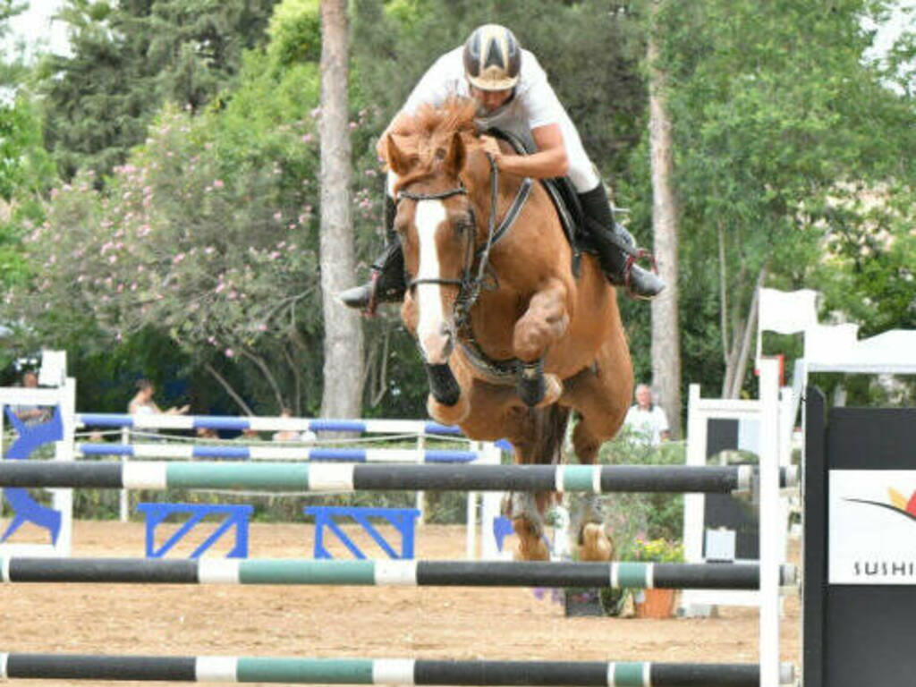 Malacaragonis - campionati regionali salto ostacoli Paolo Ortu foto Corbinzolu