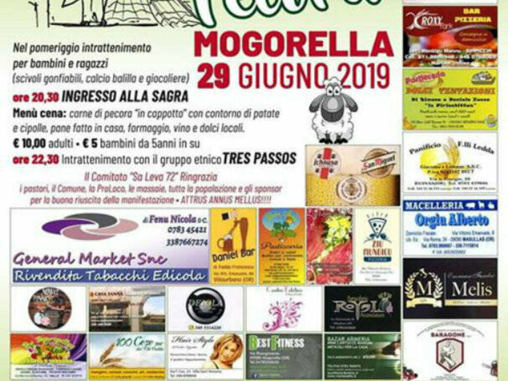 Mogorella - sagra della pecora 2019