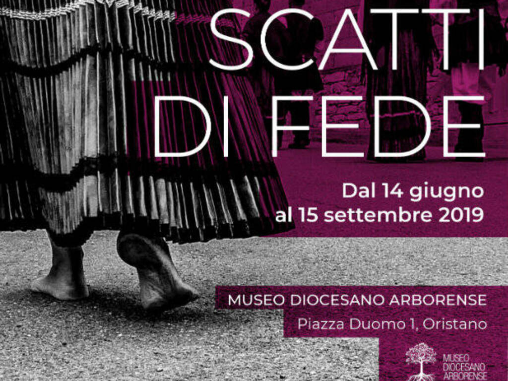 Oristano - mostra scatti di fede locandina evento