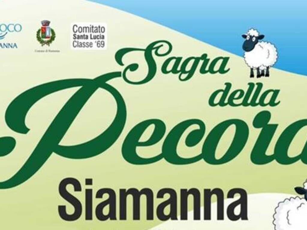 Siamanna - Sagra Pecora EVIDENZA