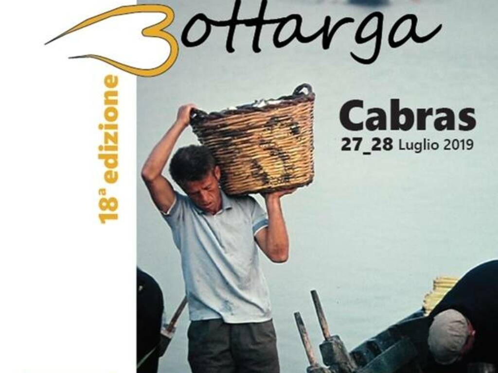 Cabras - Sagra bottarga 2019 locandina
