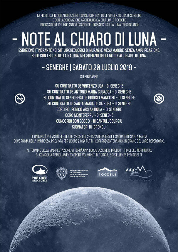 Seneghe - note al chiaro di luna