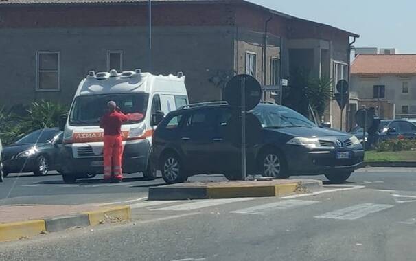 Oristano - incidente porta nuova