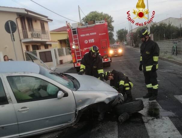 Vigili del fuoco Cabras incidente