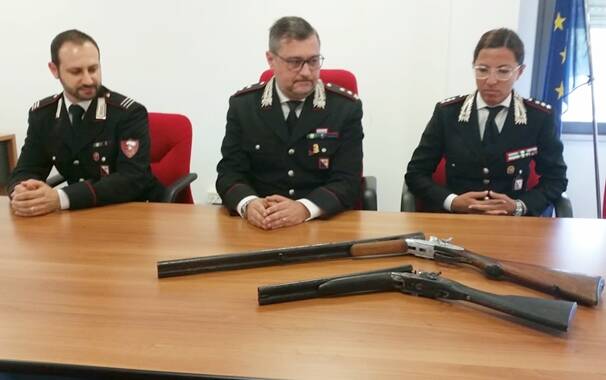 Oristano - carabinieri - conferenza - armi 2