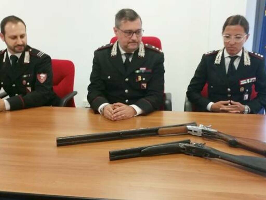 Oristano - carabinieri - conferenza - armi 2