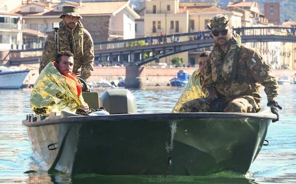 Bosa alluvione esercitazione protezione civile barca brigata sassari temo