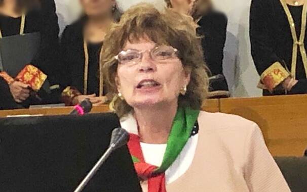 Carla Cossu - presidente Anpi