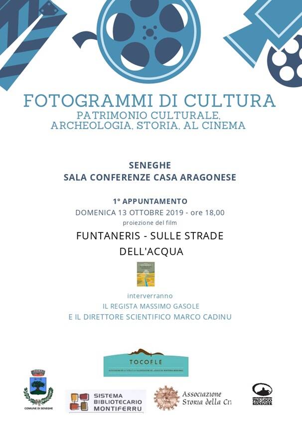 Locandina Funtaneris - rassegna cinematografica Tocoele associazione a Seneghe_2