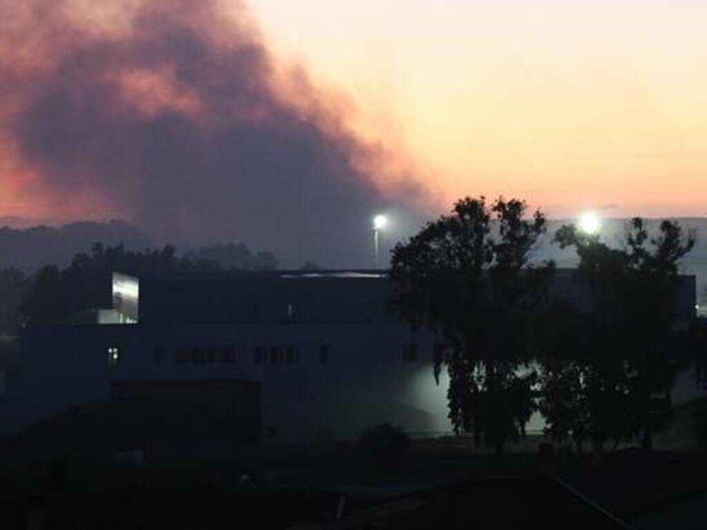 Oristano - abbruciamenti - allarme incendio - Sa Rodia