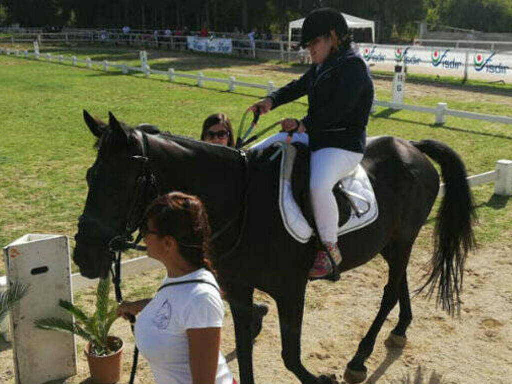 Oristano - gara equestre paralimpica L'equitazione FISDIR appssiona e gratifica