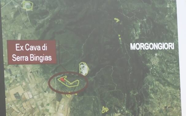Morgongiori - Serra Bingias - sito discarica