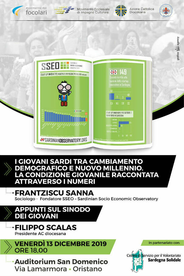 Oristano - incontro giovani sardi locandina