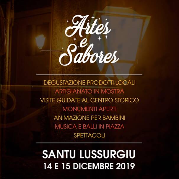 Santu Lussurgiu - Artes e Sabores - locandina