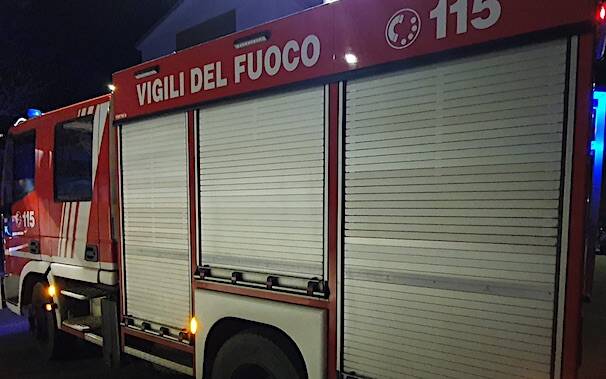 Vigili del fuoco notte