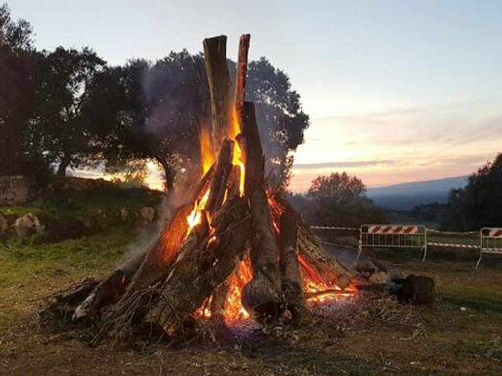 Falò Sant'Antonio - Ardauli - Foto comune Ardauli