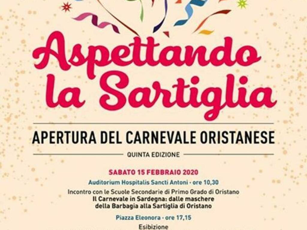 Aspettando sa sartiglia