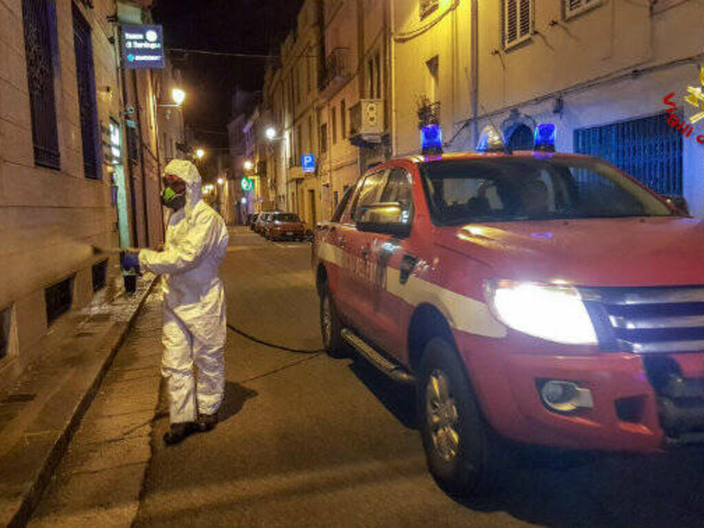 cuglieri - sanificazione strade evidenza