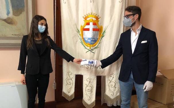 Donazione gruppo Melis Pier Paolo Melis e Carmen Murru