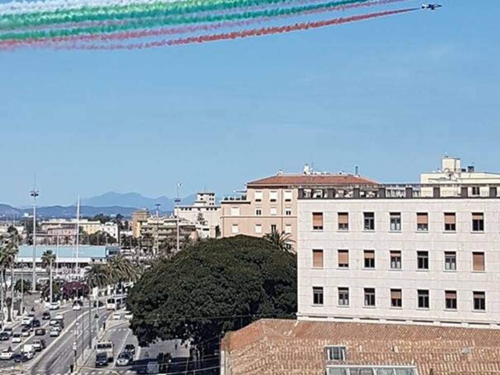 Frecce tricolori Cagliari INTERNO