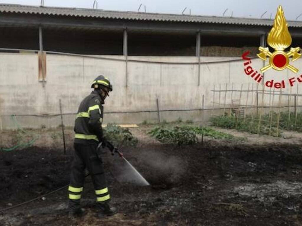 incendio vigili fuoco