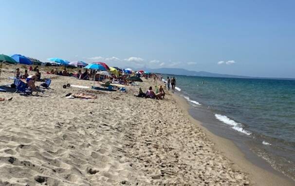 Abarossa - spiaggia - bagnanti