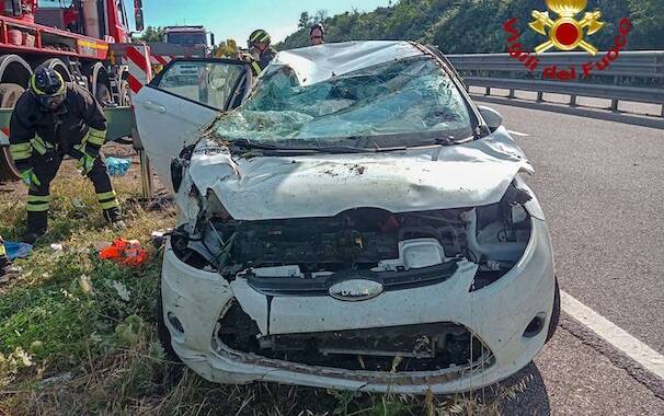 Incidente stradale Ghilarza Sedilo