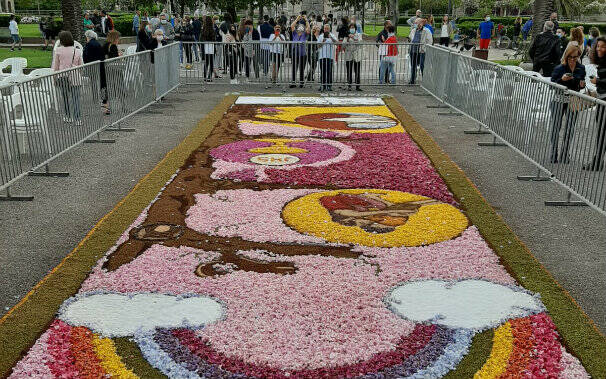 Infiorata Arborea 2020 - Foto di Sandra Sanna