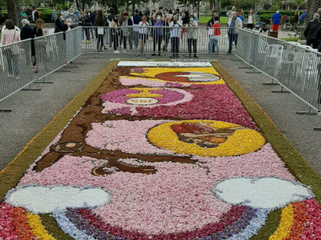 Infiorata Arborea 2020 - Foto di Sandra Sanna