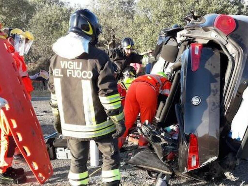 Siamanna incidente auto