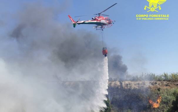 Paulilatino incendio