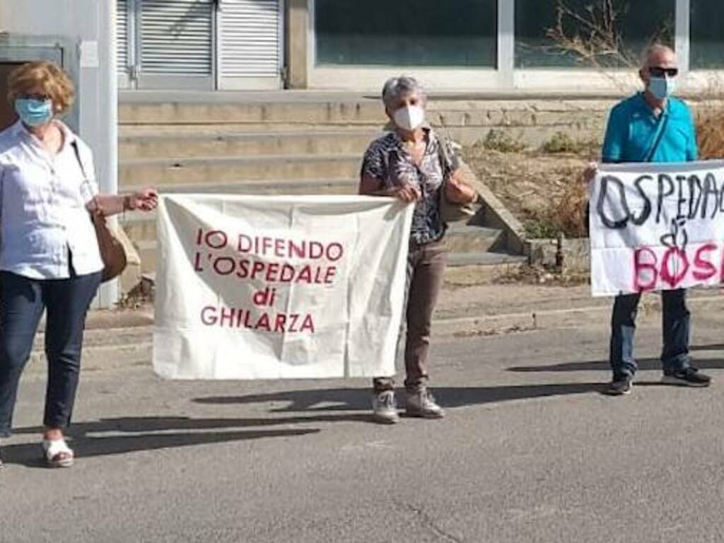 Ospedale ghilarza manifestazione