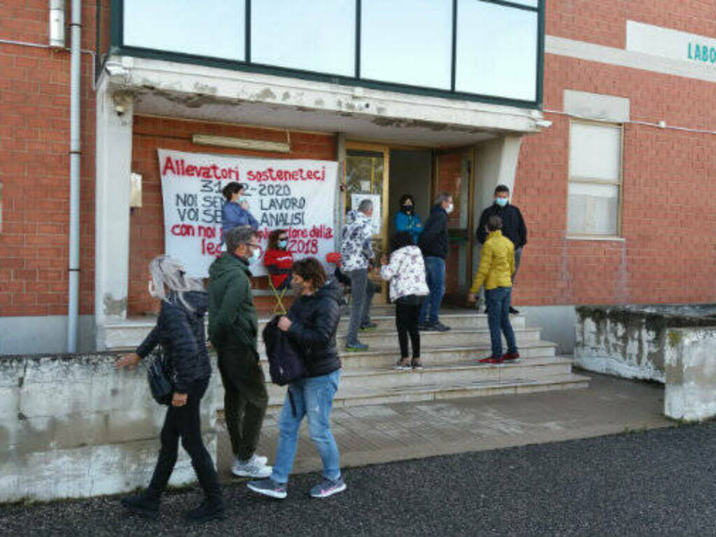 sit-in aras nuraxinieddu 28 settembre 2020