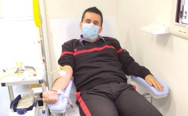 Carabinieri sangue donazione