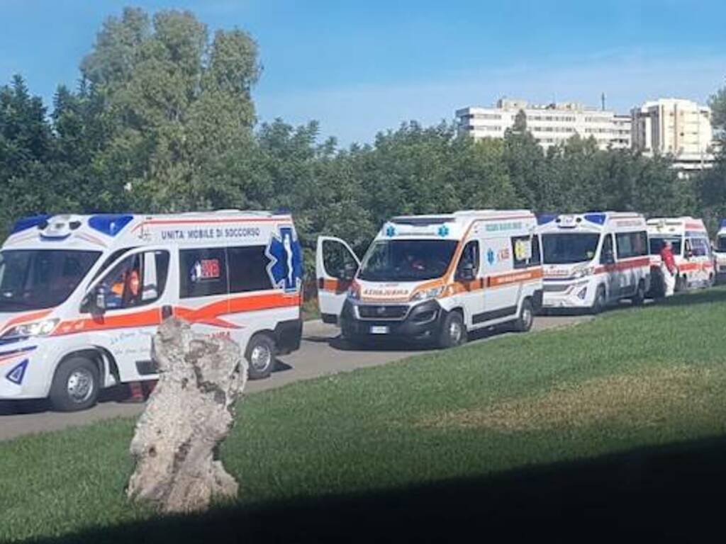 Ospedale san martino ambulanze covid
