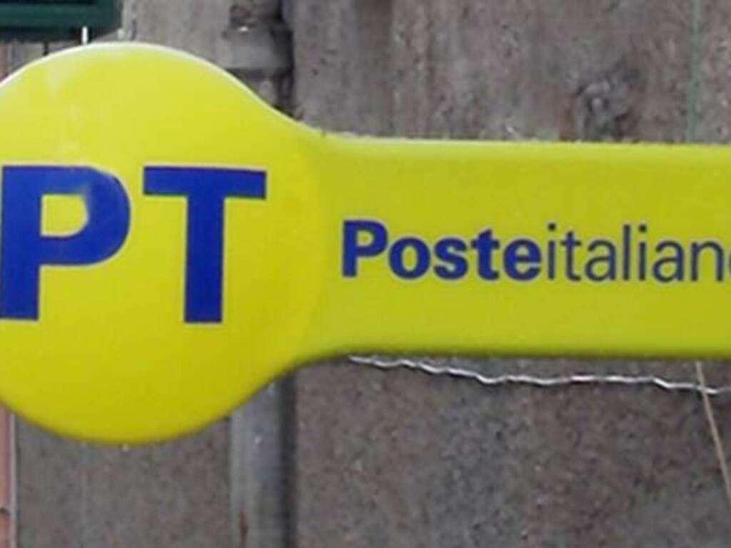 Poste italiane - ufficio - cartello