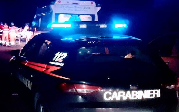 Bonarcado Milis incidente carabinieri notte
