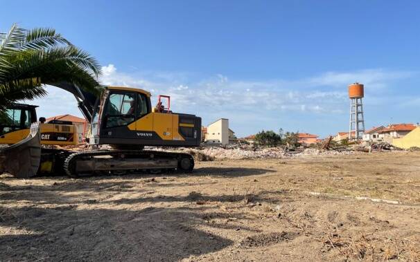 Lavori ex caldersarda cantiere oristano