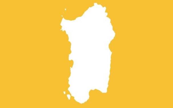 Sardegna zona gialla bianca