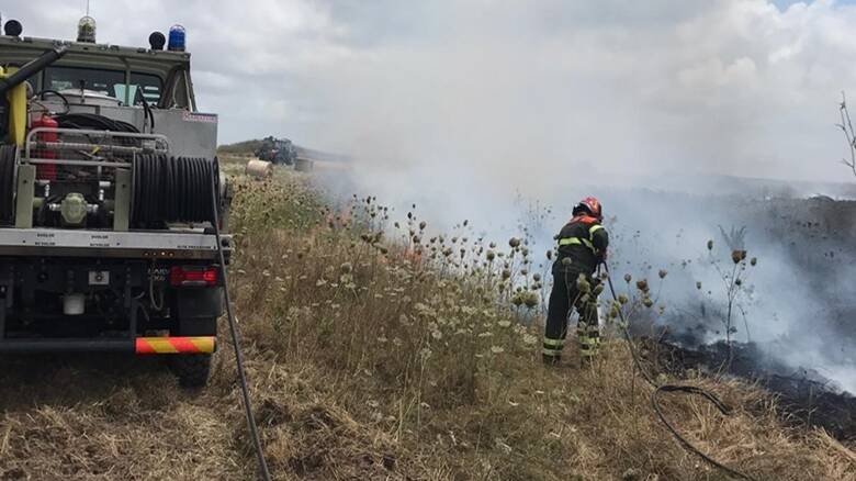 Bonarcado - Incendio - Corpo forestale