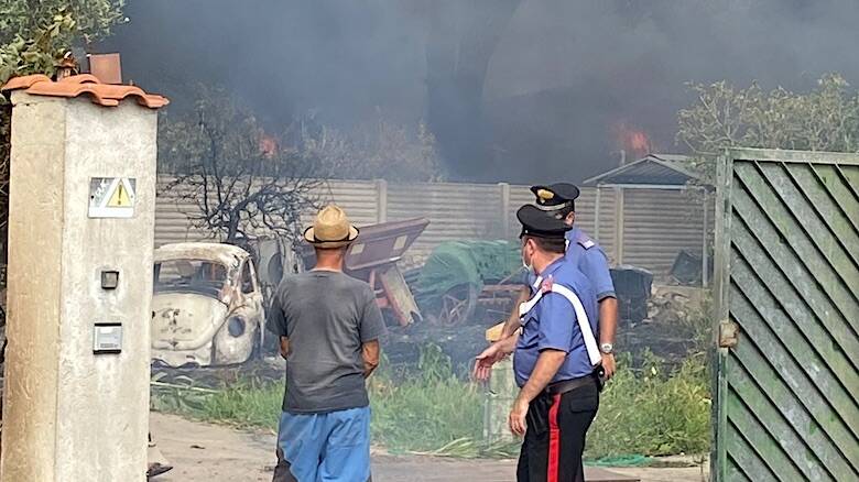 Cabras incendio 