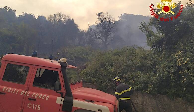 Vigili del fuoco - incendio