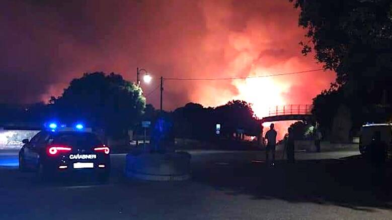 Sennariolo incendio 