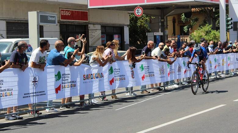 La seconda tappa della Settimana ciclistica italiana