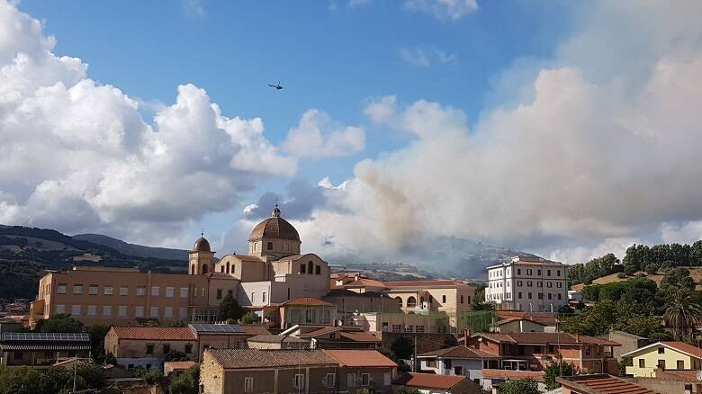 Incendio Monte Arci Ales 19 settembre 2021