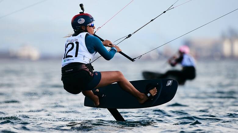 Daniela Moroz - Foto @ICARUS Formula Kite World Championship